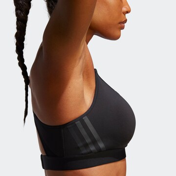 Medium support Reggiseno sportivo 'Powerimpact' di ADIDAS PERFORMANCE in nero