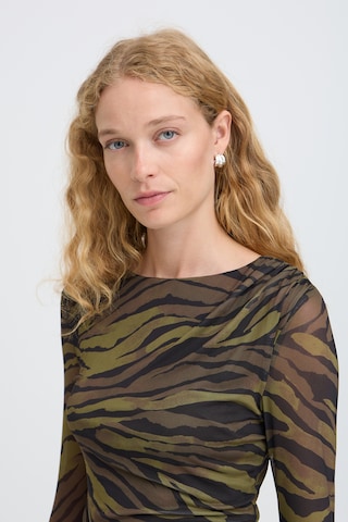 b.young - Blusa 'TOA ' em castanho