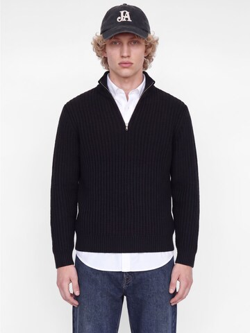 Pull-over JACK & JONES en noir : devant