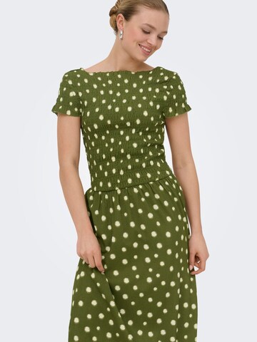 Robe d’été 'ONLMolly' ONLY en vert