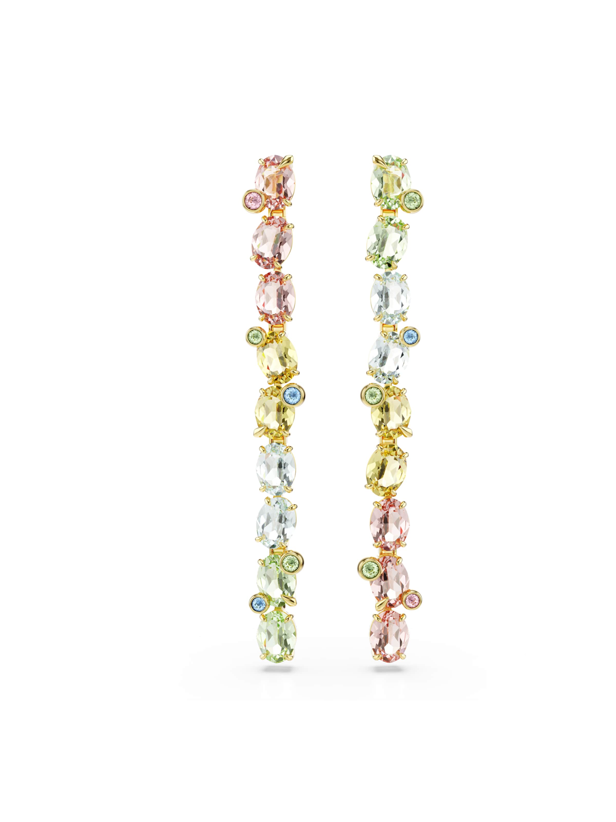 Swarovski Kõrvarõngas 'Gema', värv Kuld: eest vaates