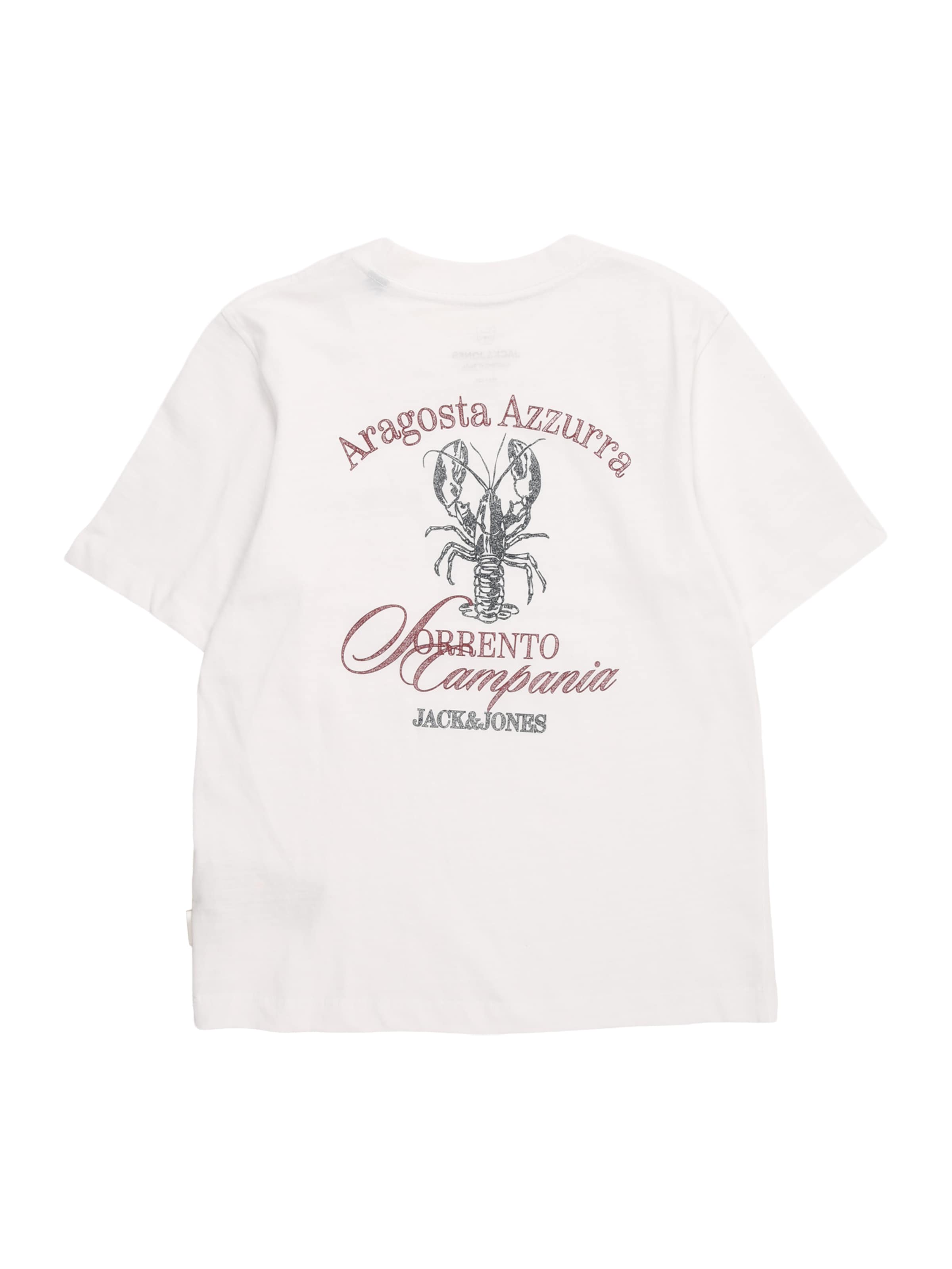 Jack & Jones Junior Póló 'JORCASSIS SKETCH' - fehér