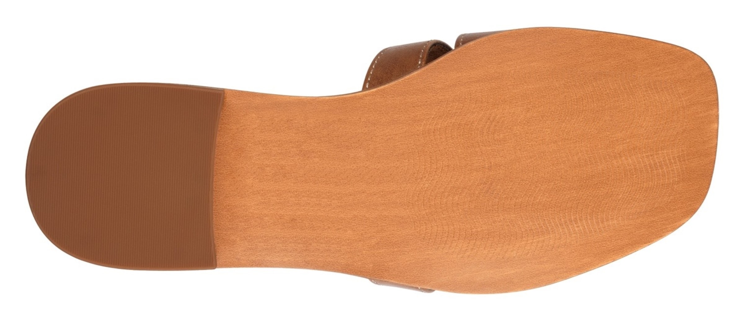 MARCO TOZZI Pantofle – hnědá