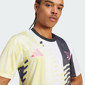 ADIDAS PERFORMANCE Λειτουργικό μπλουζάκι 'Juventus Turin 24/25 Pre-Match' σε κίτρινο