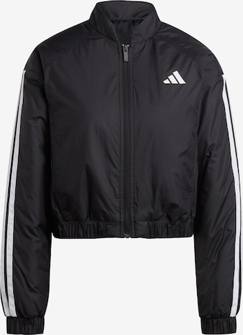 Giacca sportiva 'Essentials' di ADIDAS SPORTSWEAR in nero: frontale