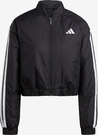 ADIDAS SPORTSWEAR Sportovní bunda 'Essentials' - černá / bílá, Produkt