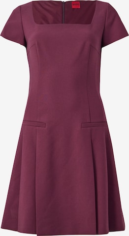 HUGO Mekko 'Kefina' värissä lila: etupuoli