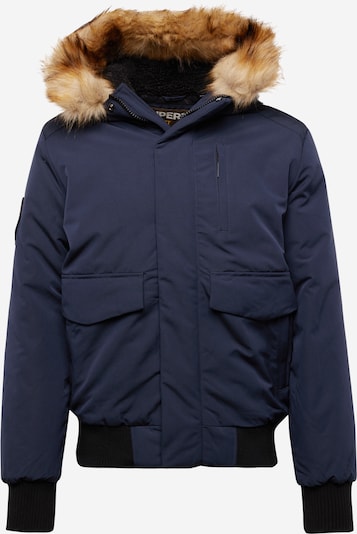 Superdry Veste d’hiver 'Everest' en marine, Vue avec produit