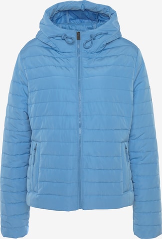 Elbsand Between-Season Jacket in Blue: front