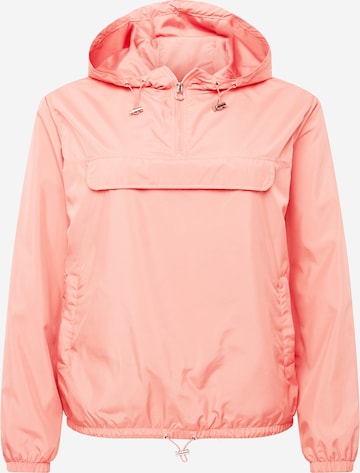 Veste mi-saison Urban Classics en rose : devant