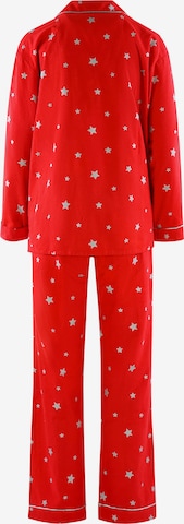 PJ Salvage Pyjama 'Flannels' in Rood