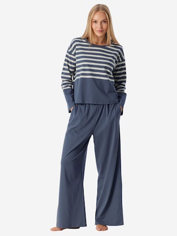 Pyjama ' Casual Nightwear ' SCHIESSER en bleu