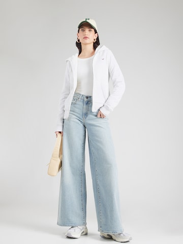 HOLLISTER Tepláková bunda - Sivá