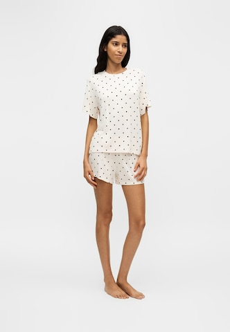 Hunkemöller Short Pajama Set in Beige