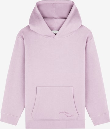 Scalpers Sweatshirt 'Glitter Skull' in Lila: Vorderseite