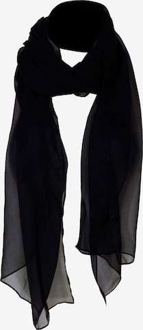 Posh Gear Halsduk 'Chiffon Scialle' i svart: framsida