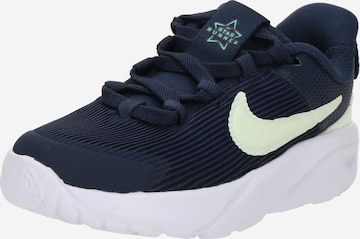 NIKE - Calzado deportivo 'Star Runner 4' en azul: frente