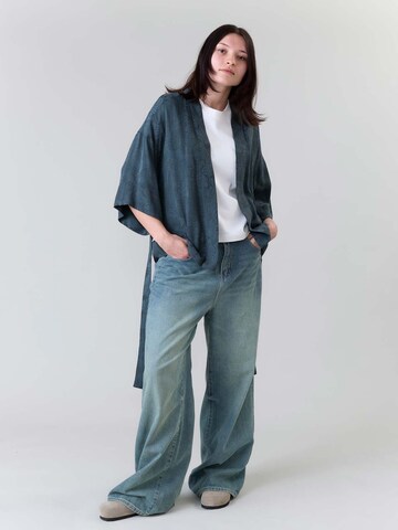 Yahmo Kimono 'Gerda' in Blauw