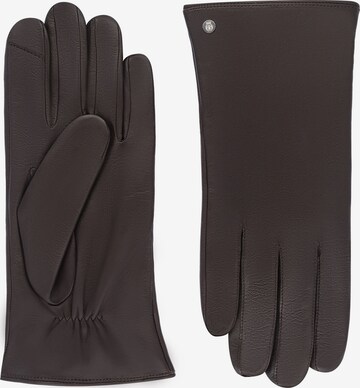 Roeckl Full Finger Gloves 'Boston' in Brown: front