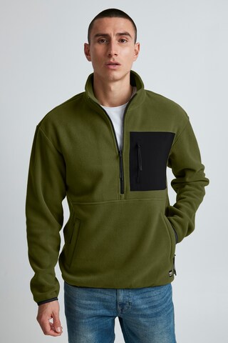 BLEND Sweatshirt in Green: front