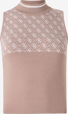 Tops en tricot 'LISE' GUESS en beige : devant