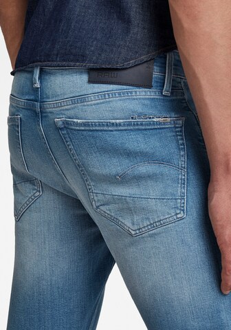 Regular Jean G-Star RAW en bleu