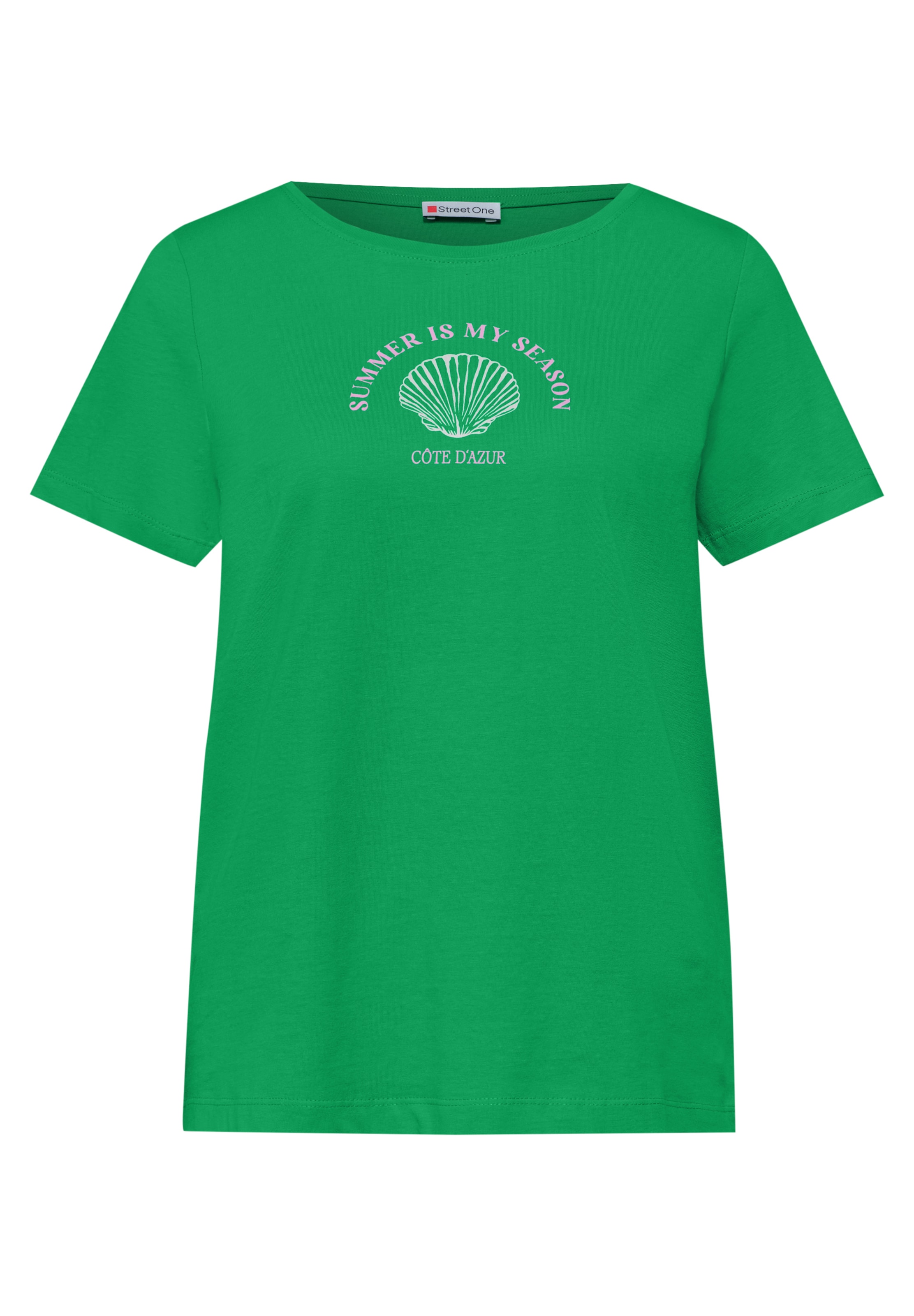 STREET ONE Shirt in Green: front