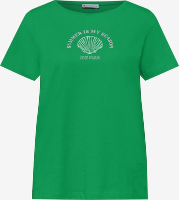 STREET ONE Shirt in Green: front