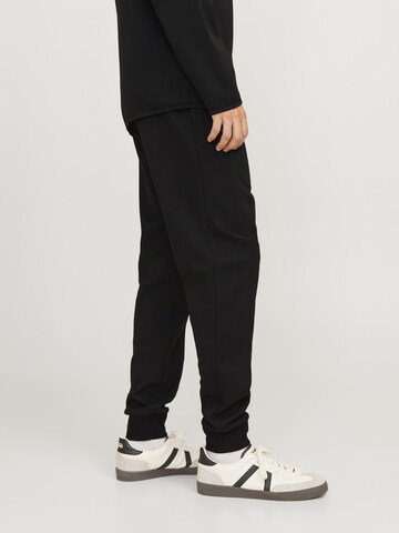 JACK & JONES Tapered Pants 'JPSTWill JJFusion' in Black
