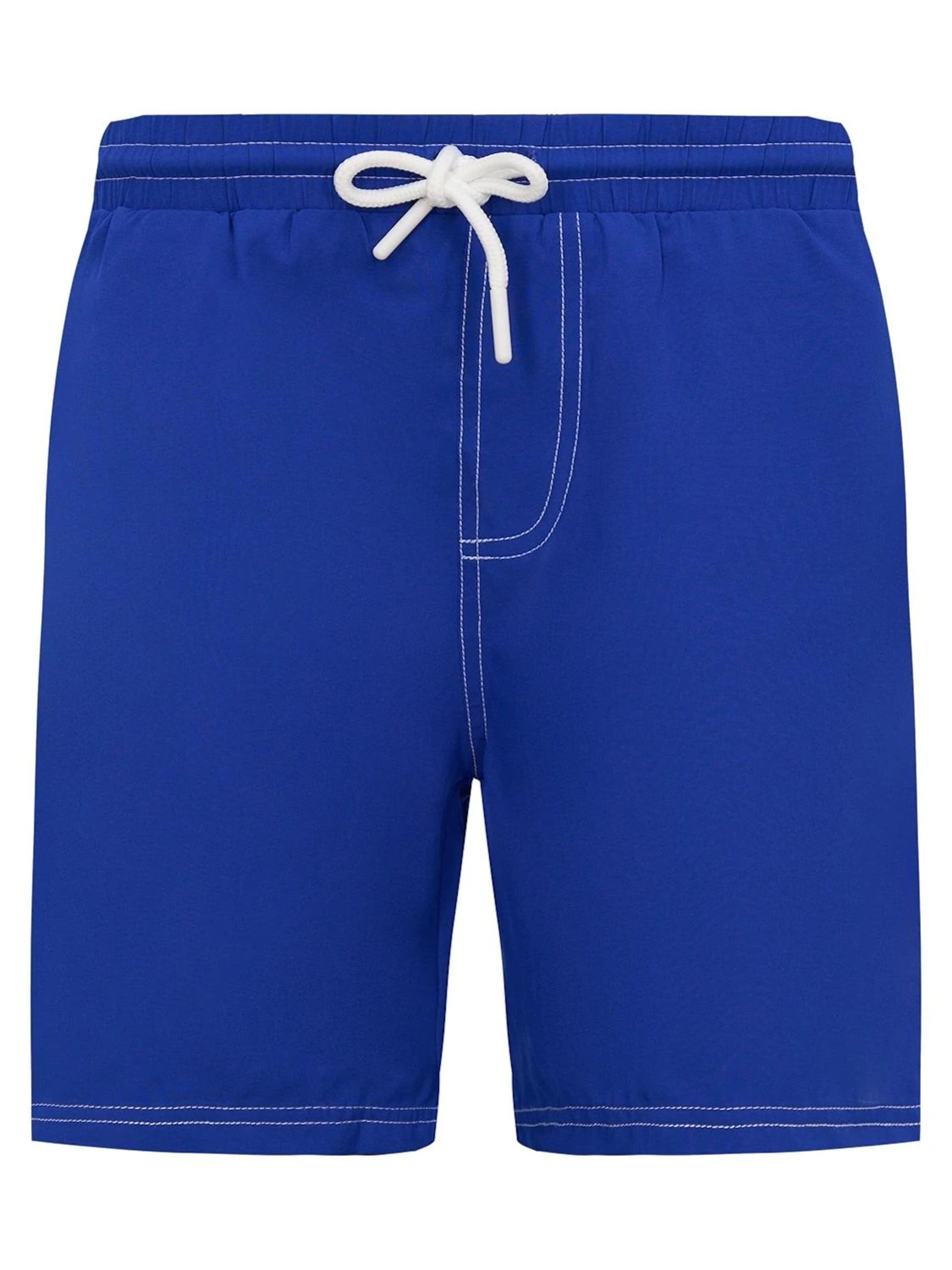La V Zwemshorts 'Zwemshort Bali' in Blauw: voorkant