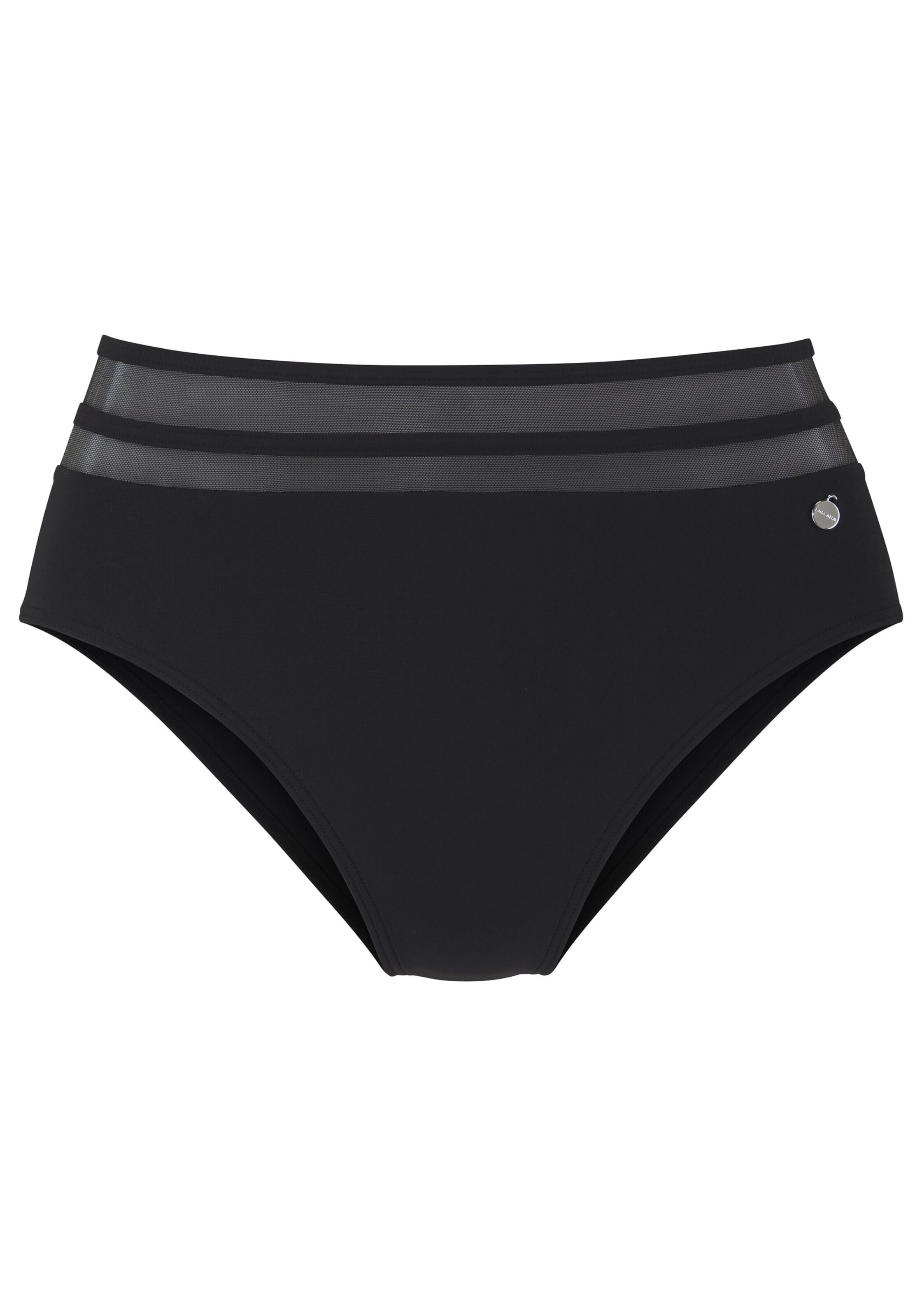 LASCANA Bikini Bottoms 'Mix-Kini' in Black: front