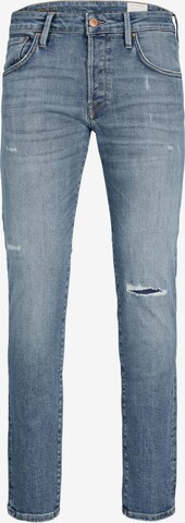 Slimfit Jeans 'GLENN WARD' de la JACK & JONES pe albastru: față