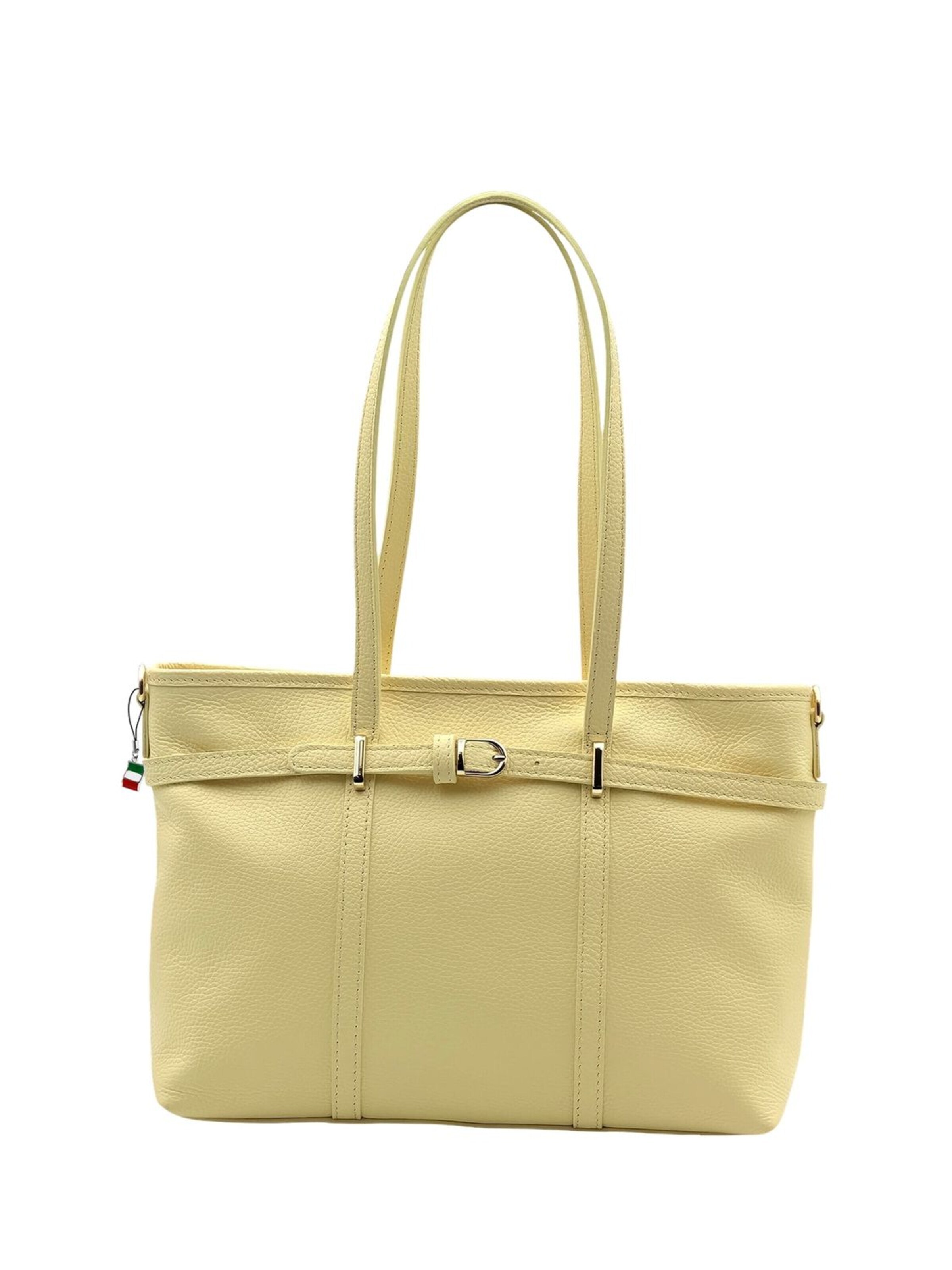 Sac bandoulière Florence en jaune : devant