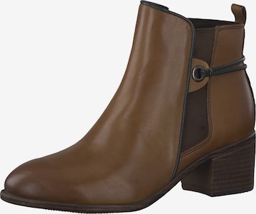 Chelsea Boots MARCO TOZZI en marron : devant