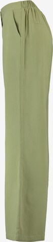 Hailys Szeroka nogawka Spodnie 'Nelia' w kolorze zielony