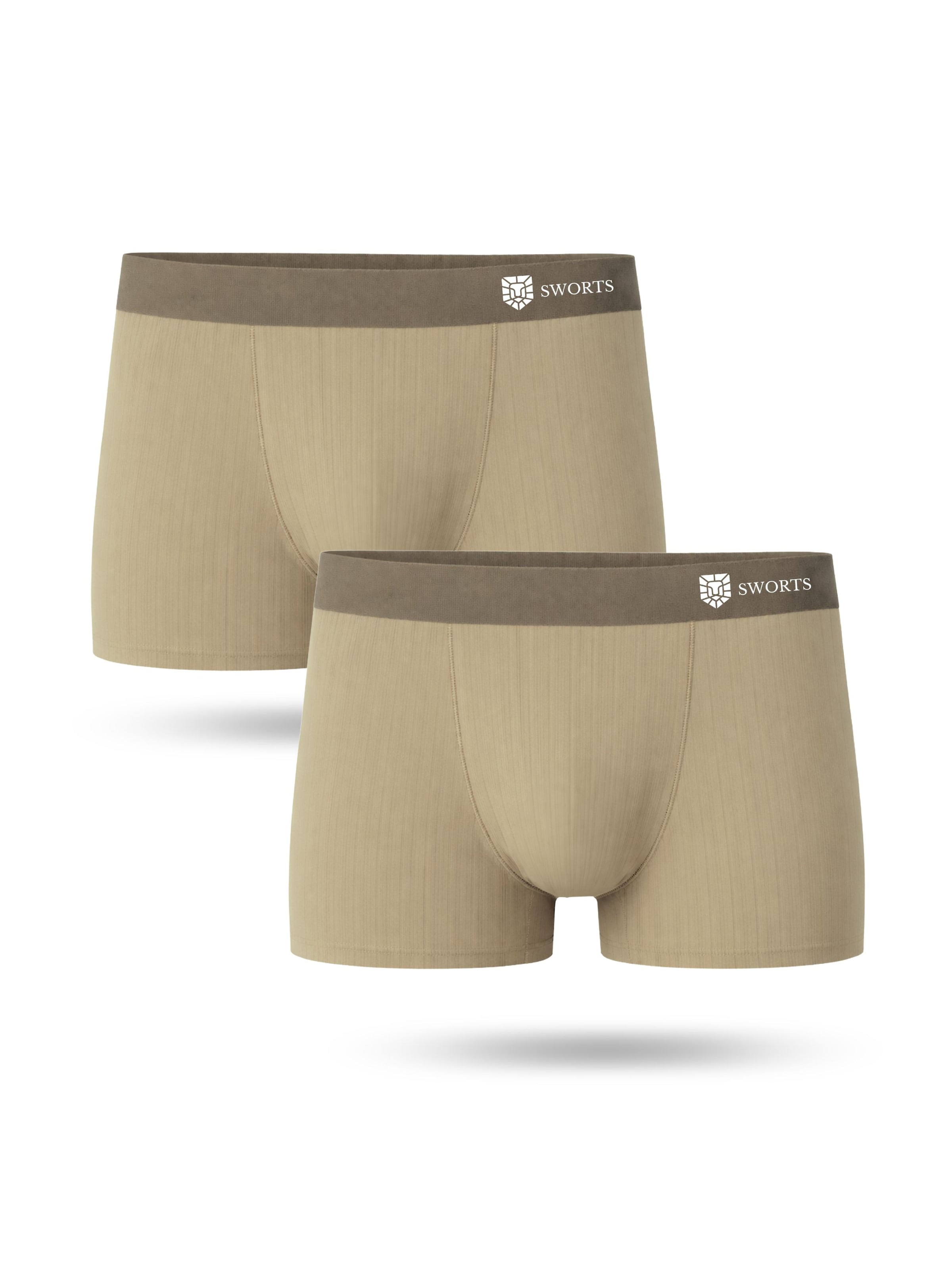 SWORTS Sportunterhose 'Silk'‌‌‌‌‌‌ in Beige: Vorderseite