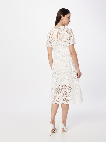 Stefanel Φόρεμα κοκτέιλ 'SANGALLO' σε λευκό