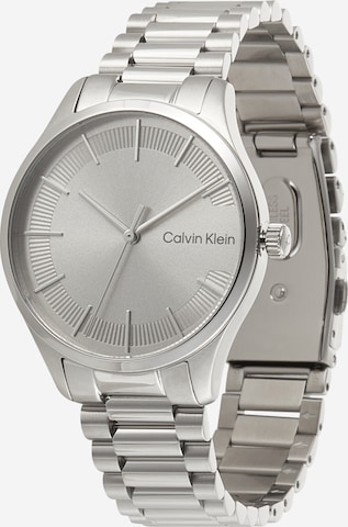 Calvin Klein Analógové hodinky - strieborná: predná strana