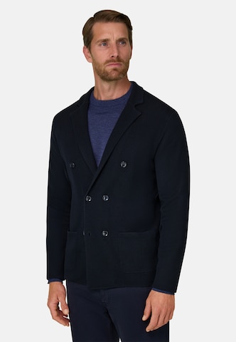 Boggi Milano Regular fit Colbert in Blauw: voorkant