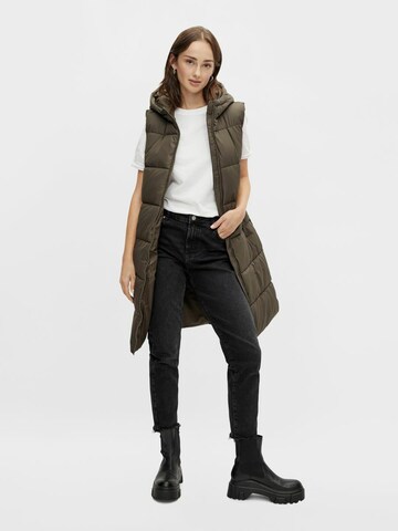 Gilet 'PCBee' PIECES en marron