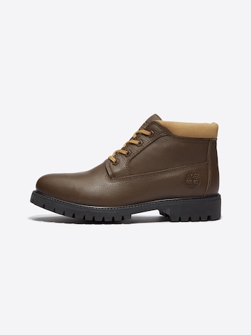 TIMBERLAND Ботинки на шнуровке в Коричневый
