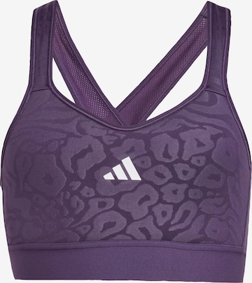 ADIDAS SPORTSWEAR Sport-BH in Lila: Vorderseite