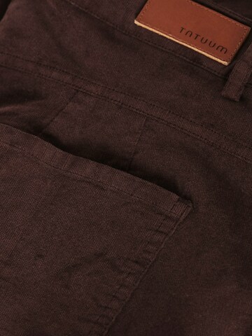 Regular Pantalon 'ZORIA' TATUUM en marron