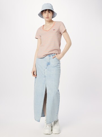 LEVI'S ® Särk 'Perfect Vneck', värv oranž