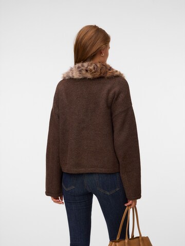 VERO MODA Kardigán 'VMALMA' - barna