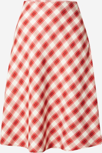 Bella x ABOUT YOU Skirt 'Fanny' in Red / White, Item view