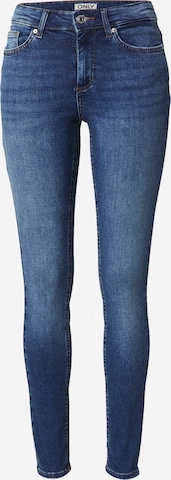 mėlyna ONLY Siauras Džinsai 'ONLBLUSH': priekis