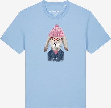 Watapparel Shirt 'Hase' in Blue: front