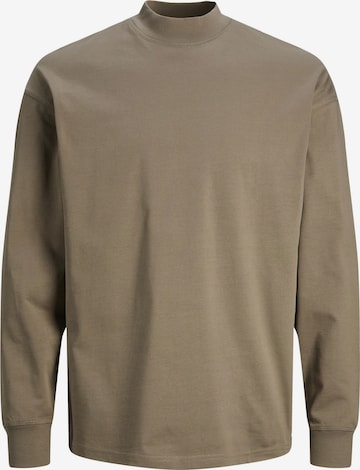 JACK & JONES Shirt in Beige: voorkant