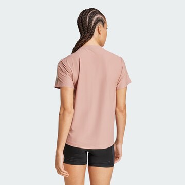 T-shirt fonctionnel 'Own The Run' ADIDAS PERFORMANCE en rouge
